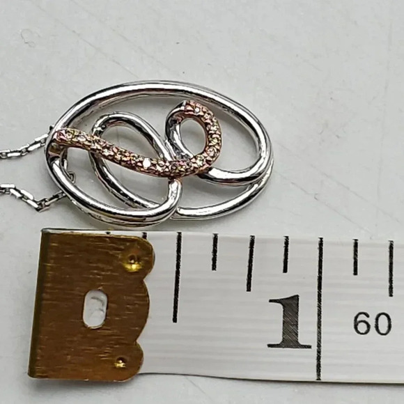 Michael Eller Diamonds Pendant Necklace Sterling Silver With Diamond Accents - Picture 7 of 8